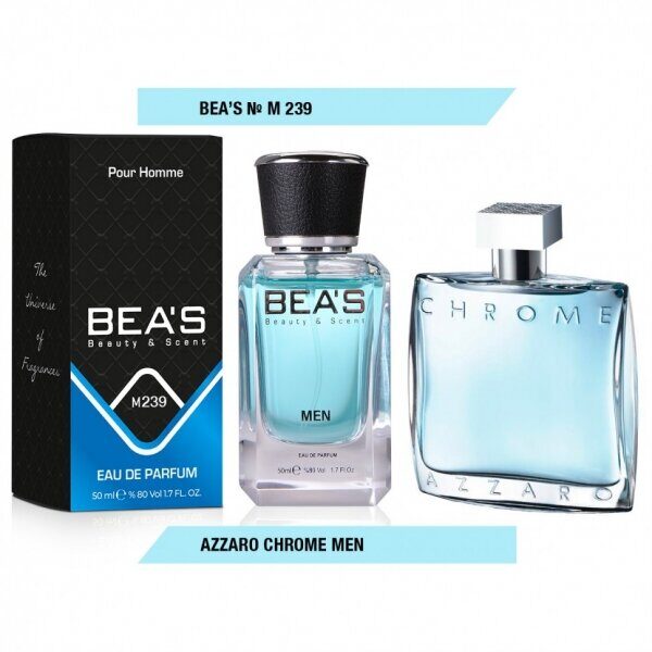 M 239 Парфюм Beas Azzaro Chrome Men 50 ml